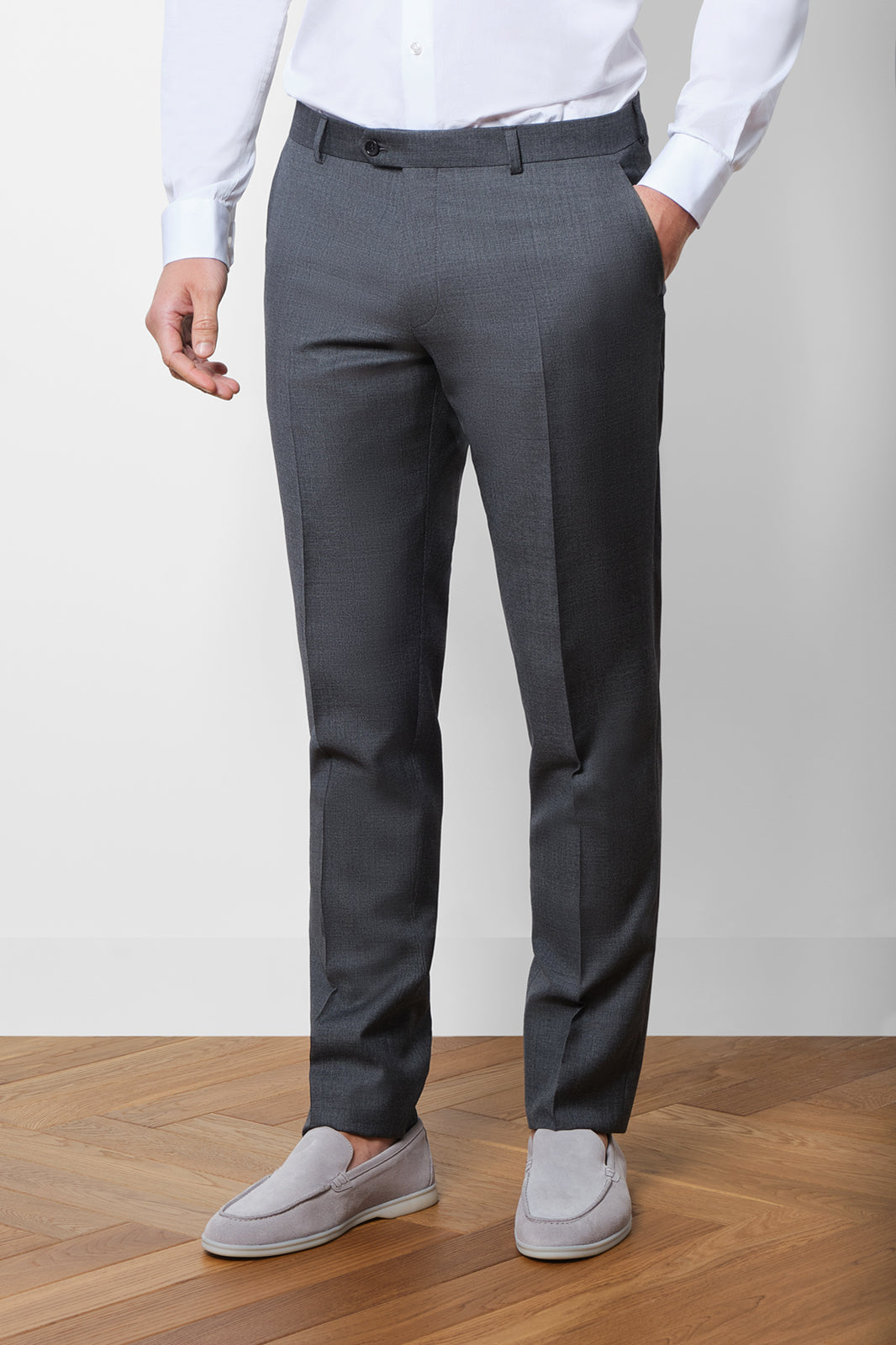 Prince of Wales Suit - Dark Grey