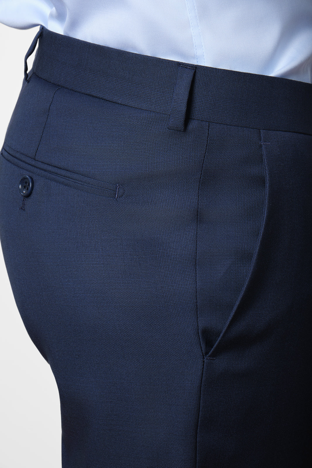 Prince of Wales Suit - Light Navy