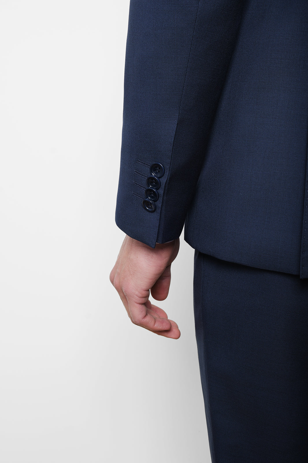 Prince of Wales Suit - Light Navy