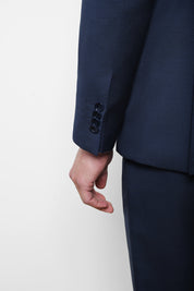 Prince of Wales Suit - Light Navy