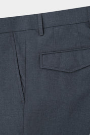 Stretch Wool Cargo Pants - Medium Grey