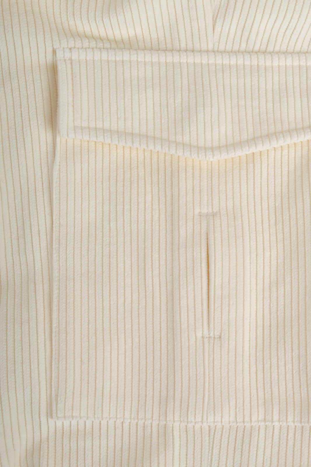 Corduroy Cargo Pants - Off-White