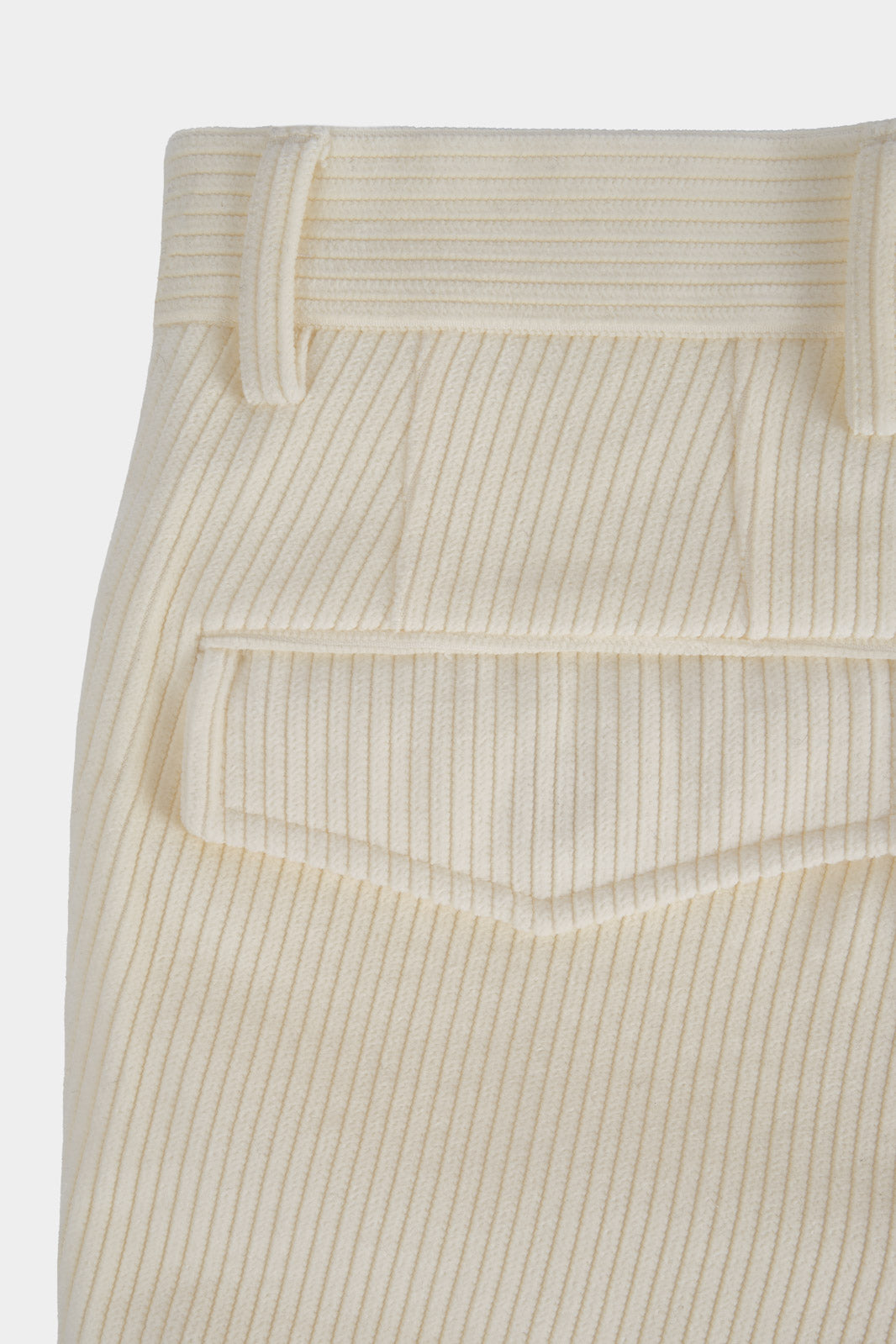 Corduroy Cargo Pants - Off-White