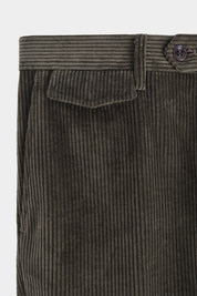 Corduroy cargo pants - Khaki