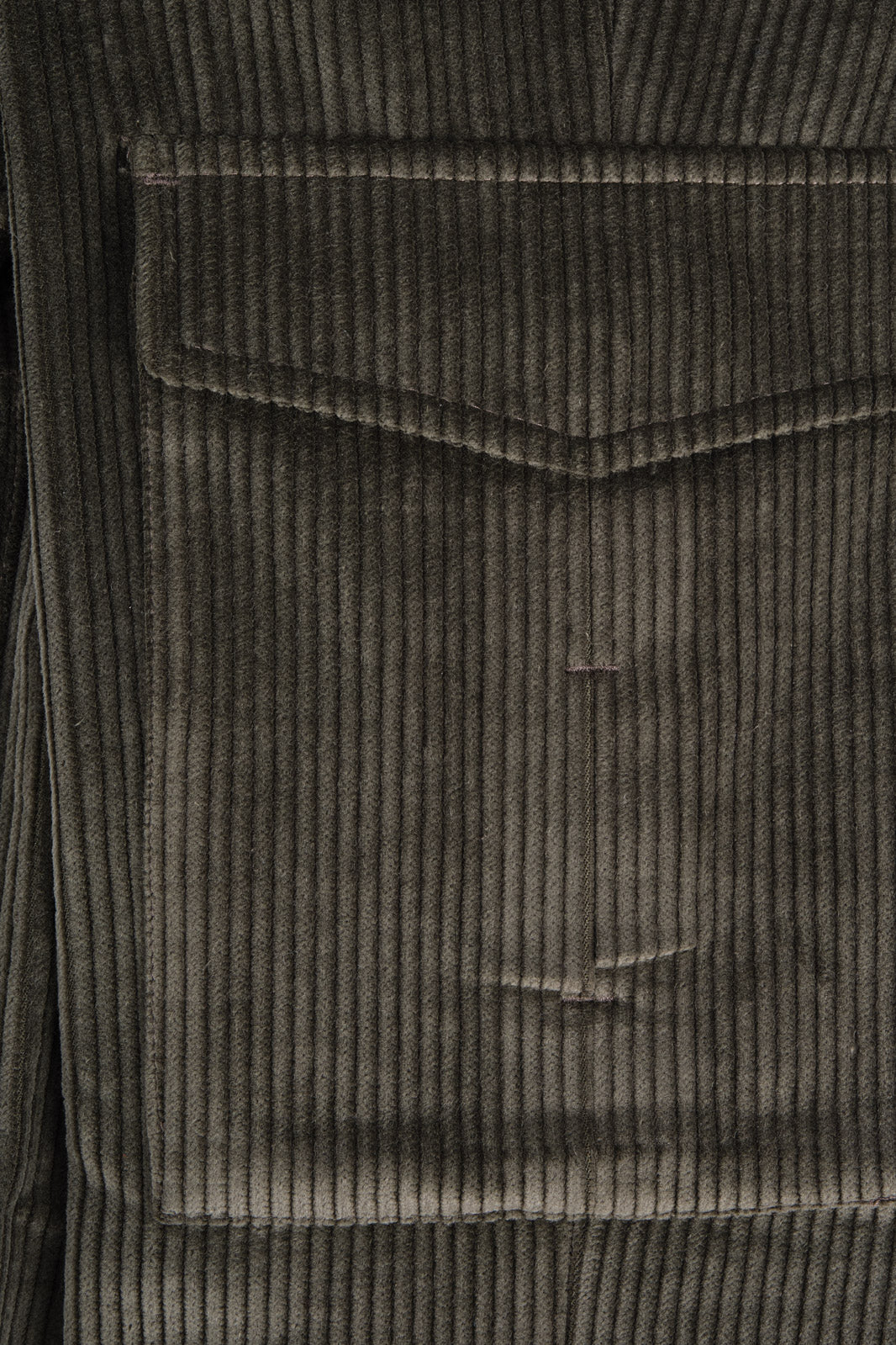 Corduroy cargo pants - Khaki