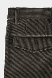 Corduroy cargo pants - Khaki