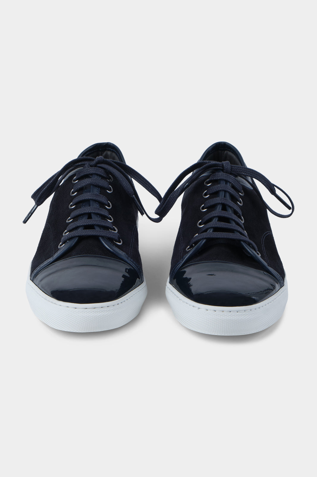 Sneaker bout verni - Marine