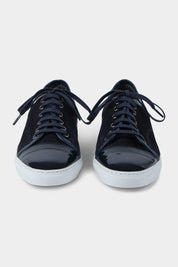 Sneaker bout verni - Marine