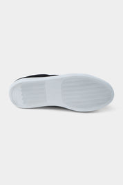 Patent toe sneaker - Black