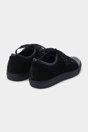 Patent toe sneaker with black sole - Black