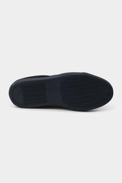 Patent toe sneaker with black sole - Black
