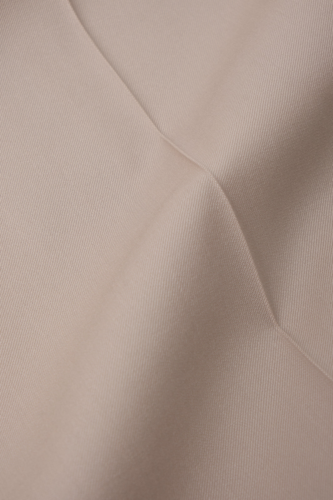 1-pleat drawstring trousers - Beige