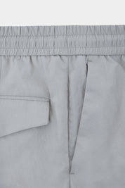 Pantalon Jog Crush zippé en Nylon froissé - Gris
