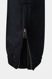 Jog Zip Pants - Navy