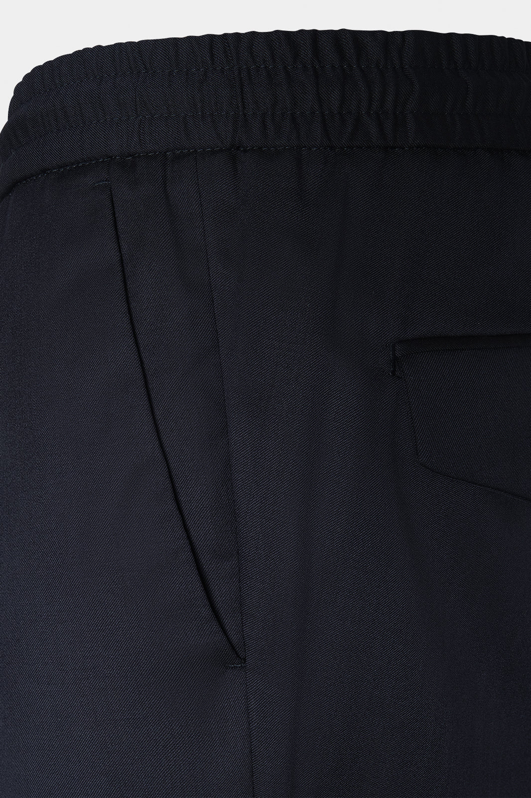 Jog Zip Pants - Navy