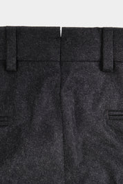 Classic flannel pants - Anthracite Gray