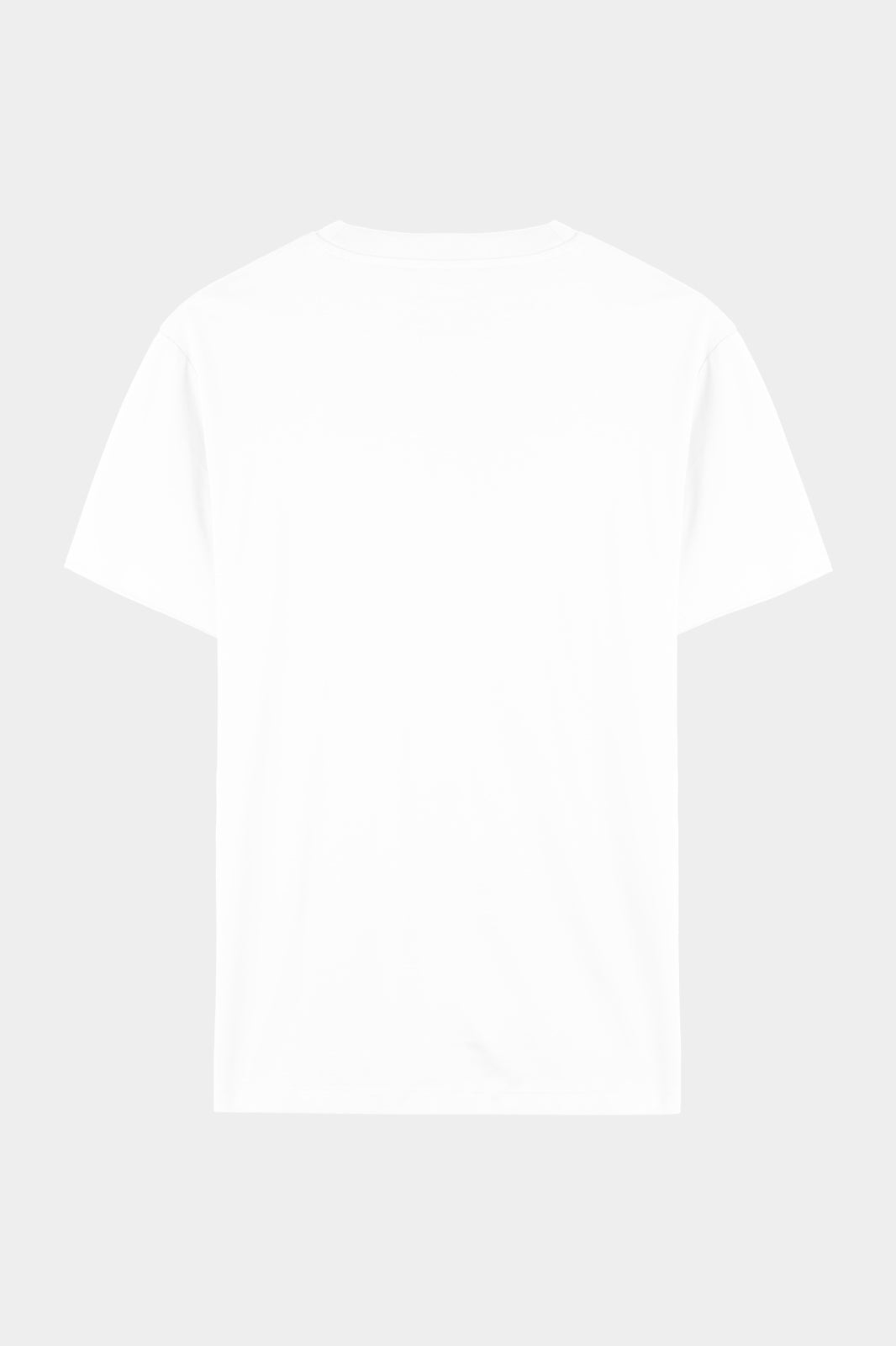 Vayan round neck t-shirt in ice cotton - White