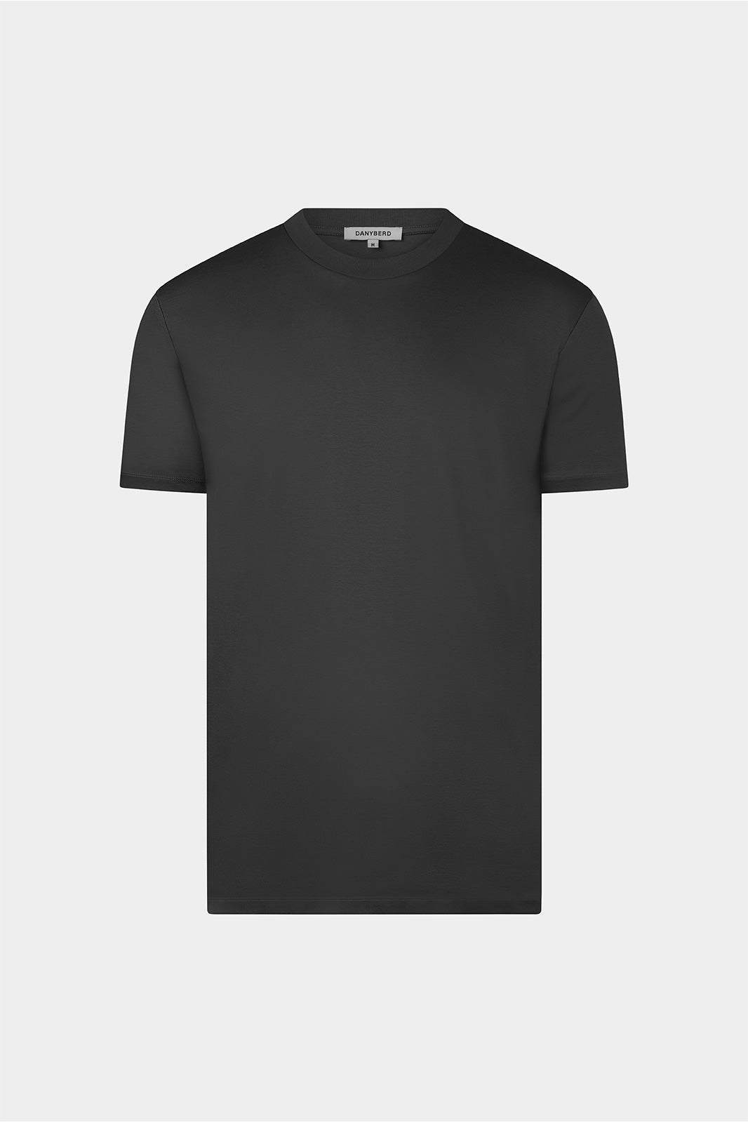 Vayan round neck t-shirt in ice cotton - Dark gray