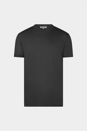 Vayan round neck t-shirt in ice cotton - Dark gray