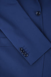 Slim Lapel Suit - Luminous Blue