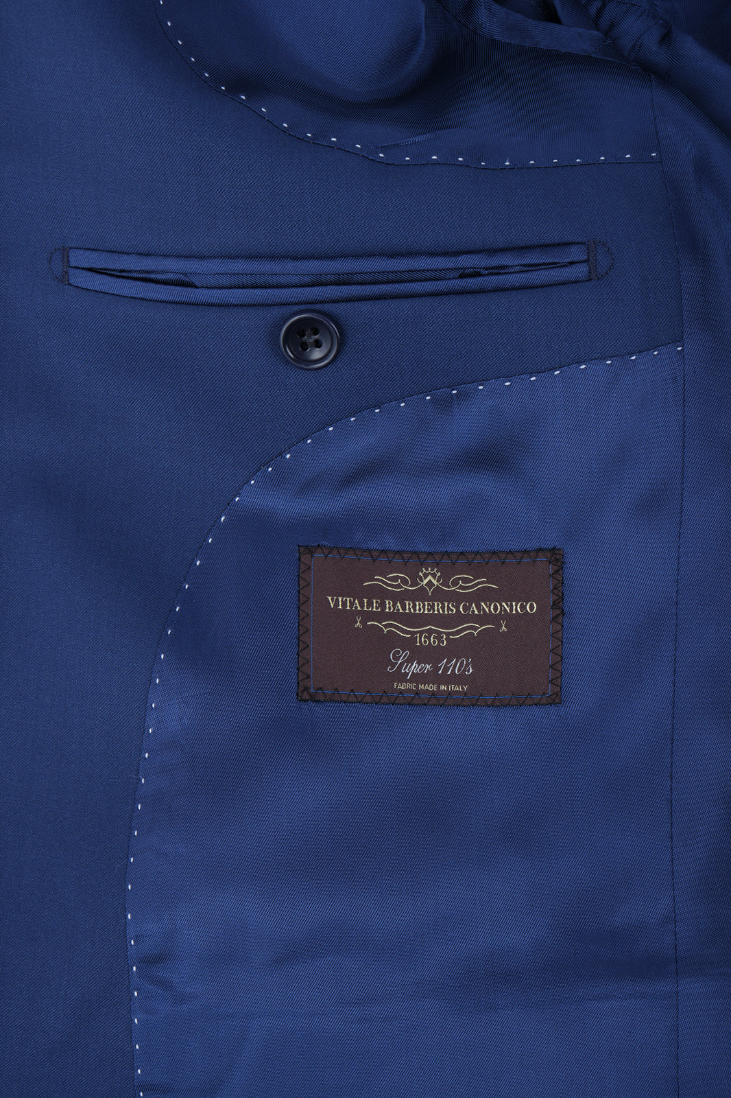 Slim Lapel Suit - Luminous Blue