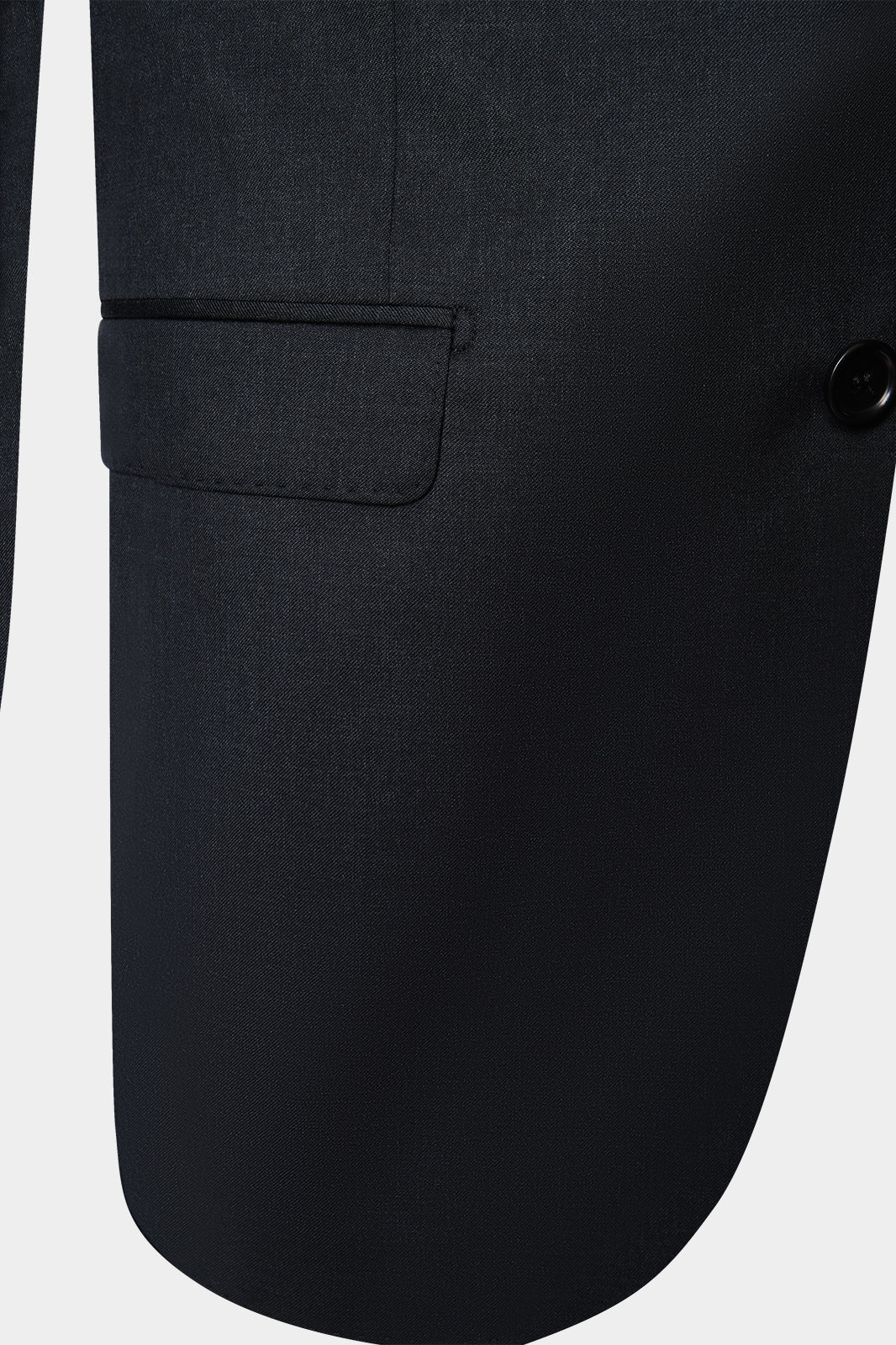 Slim Lapel Suit - Anthracite Grey