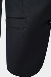 Slim Lapel Suit - Anthracite Grey
