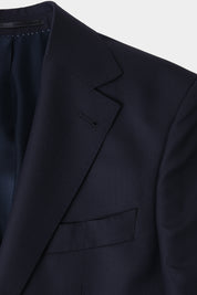 Wool and silk suit - Navy - missing photos, alt text, quantity