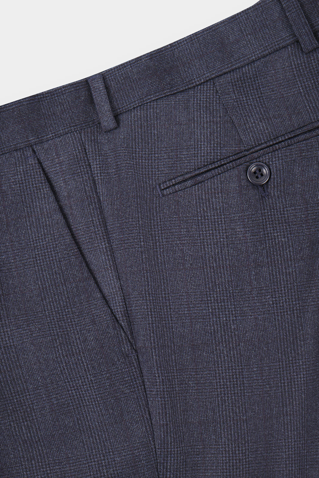Costume revers large - Bleu Prince de Galles