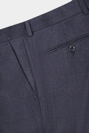 Costume revers large - Bleu Prince de Galles