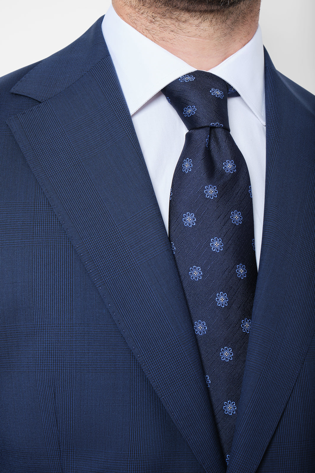 Prince of Wales suit - Blue