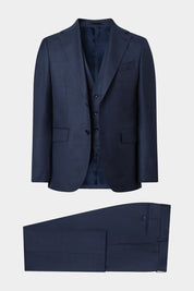 Découvrez notre costume 3 pièces coupe cintrée en 100% laine de chez Vitale barberis Canonico.