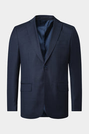 Windowpane Suit - Navy