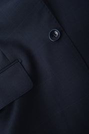 Windowpane Suit - Navy