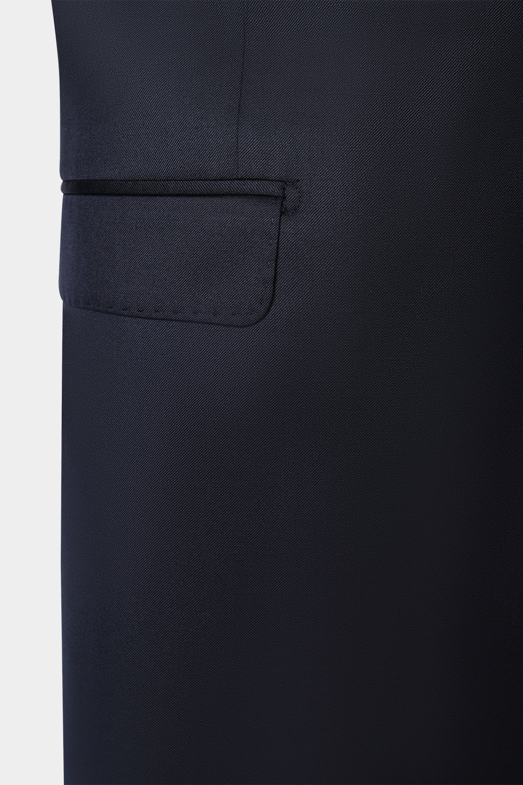 Slim Lapel Suit - Dark Navy