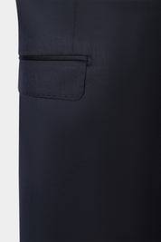 Slim Lapel Suit - Dark Navy