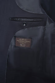 Slim Lapel Suit - Dark Navy