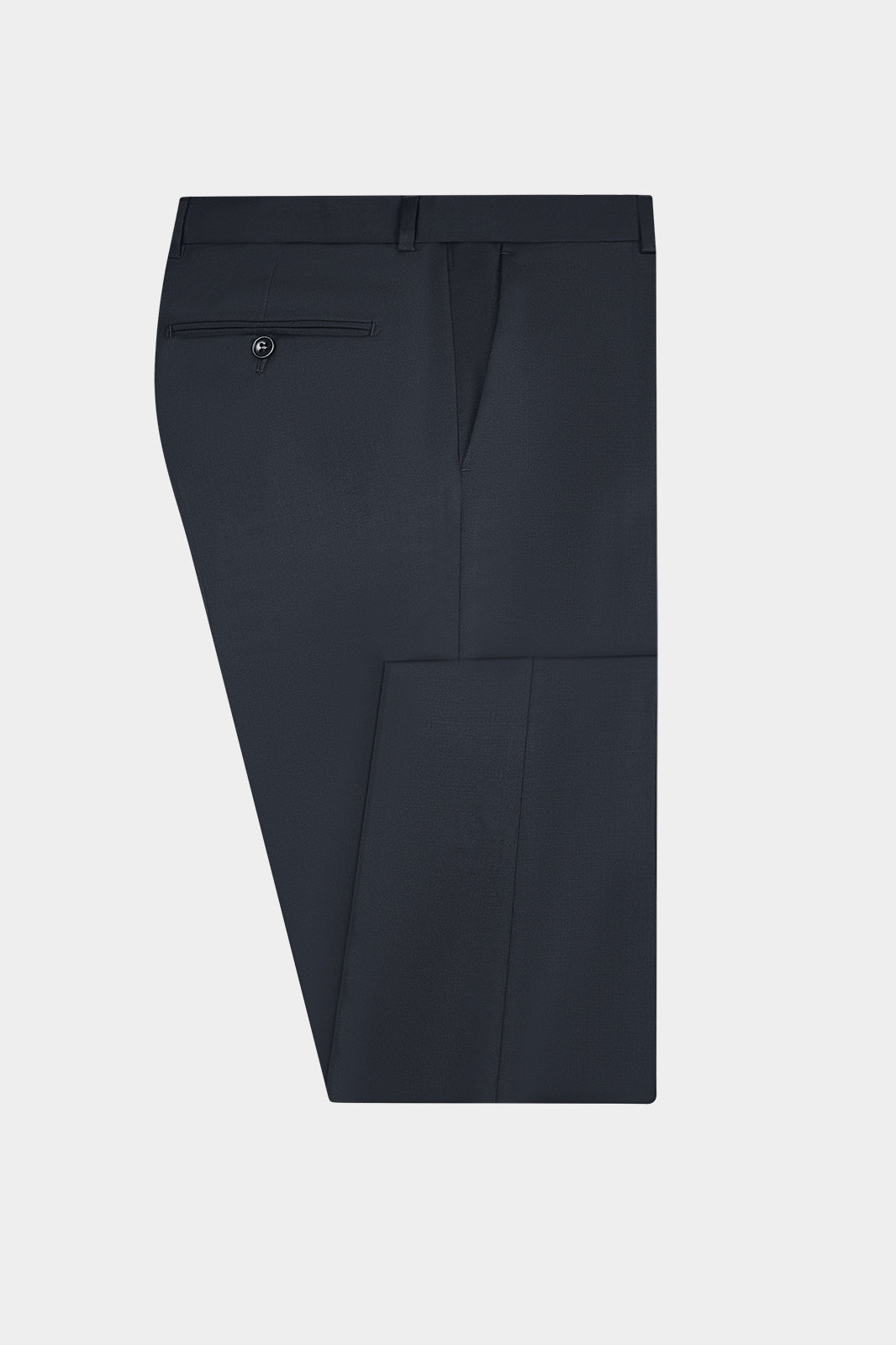Slim Lapel Suit - Black
