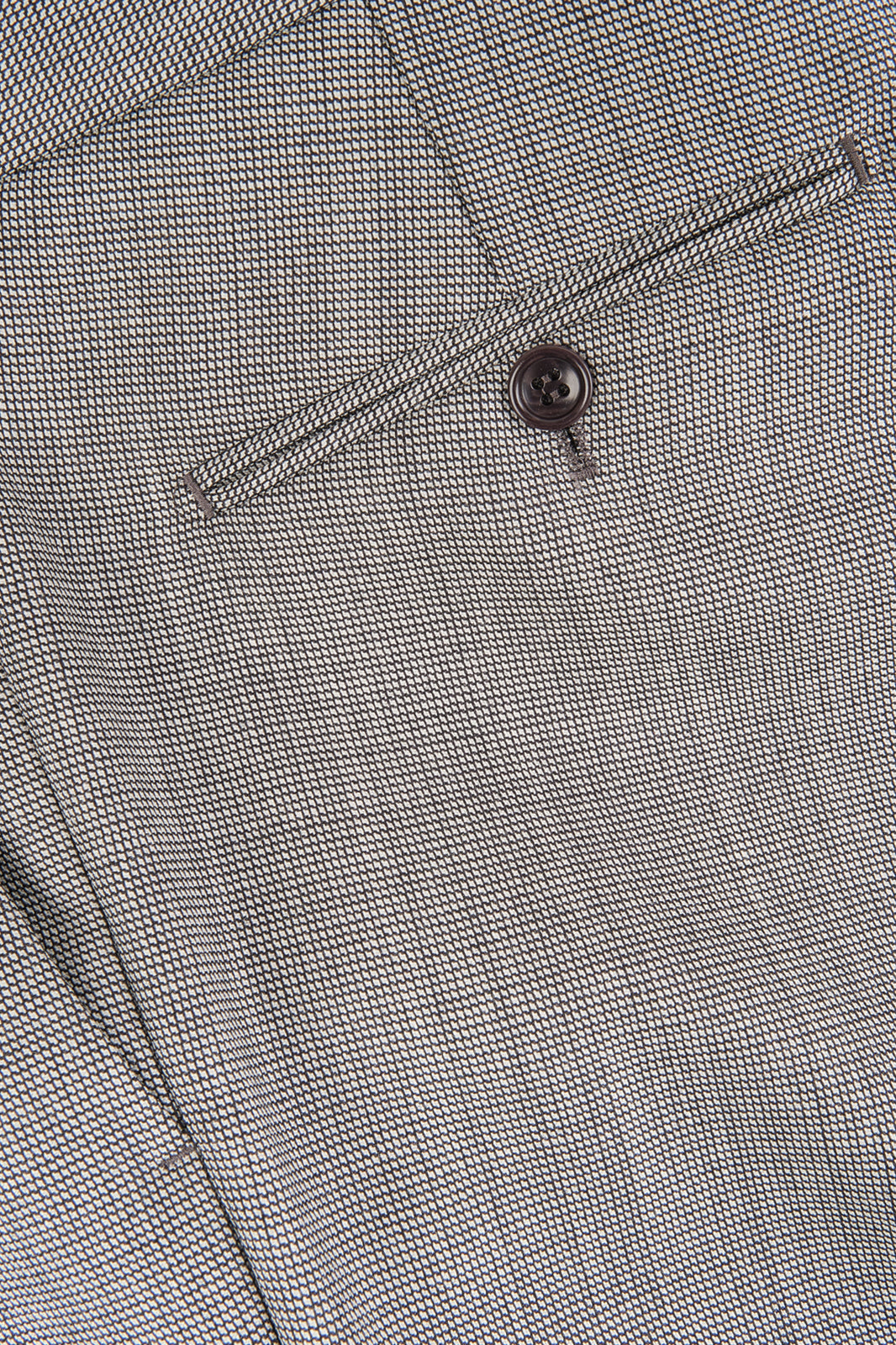 Braided suit - Dark beige