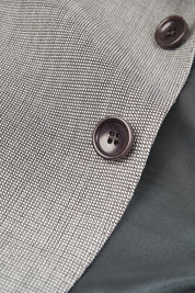 Braided suit - Dark beige