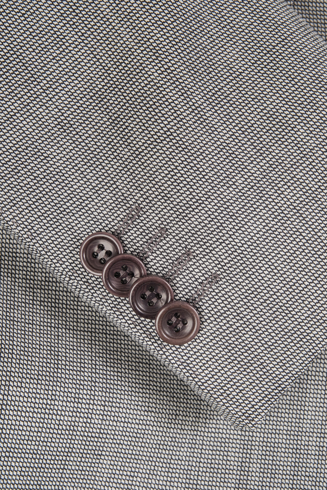 Braided suit - Dark beige