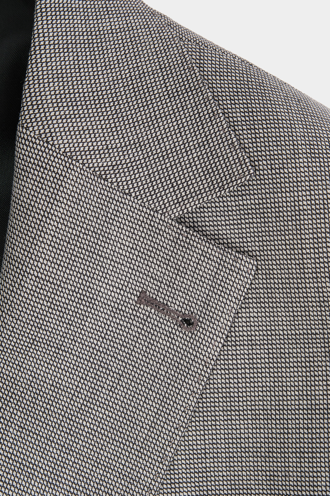 Braided suit - Dark beige