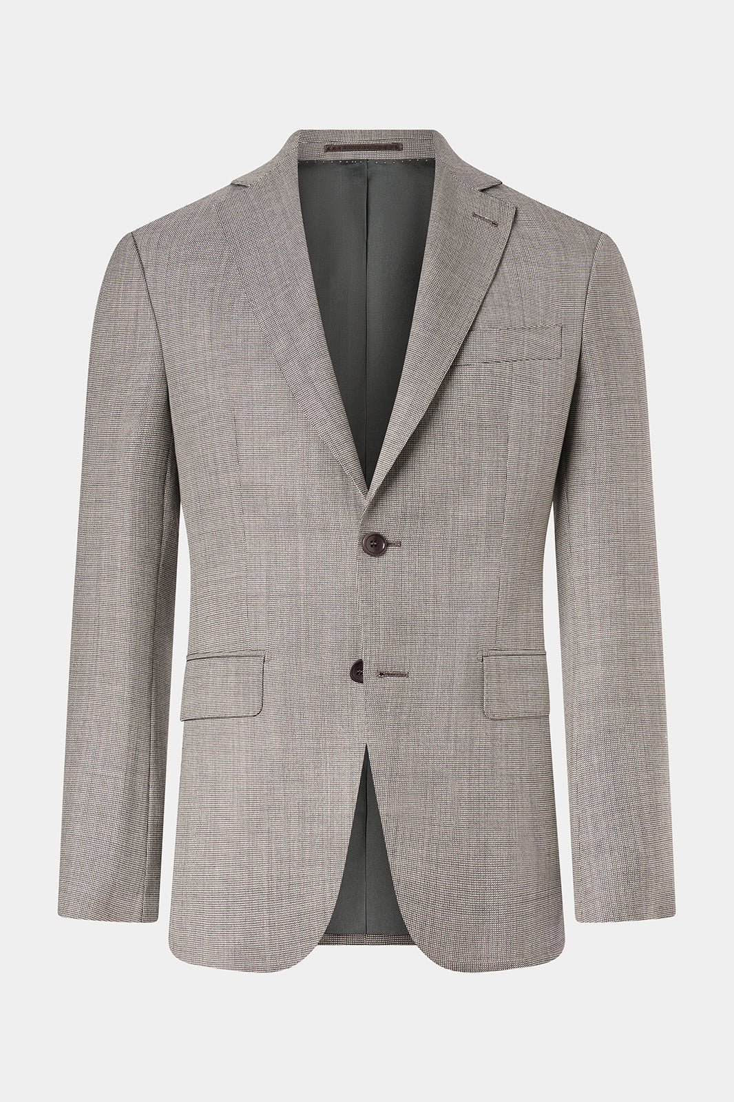 Braided suit - Dark beige