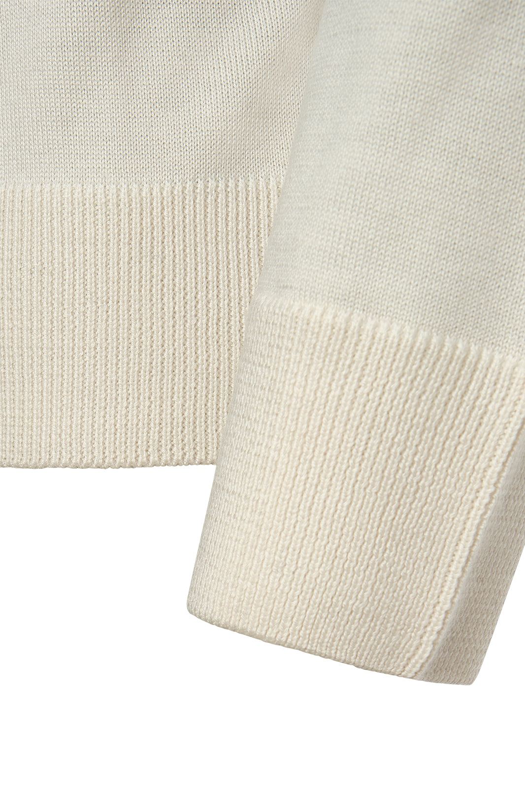 Polo neck sweater - Off White