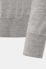 Polo neck sweater - Grey
