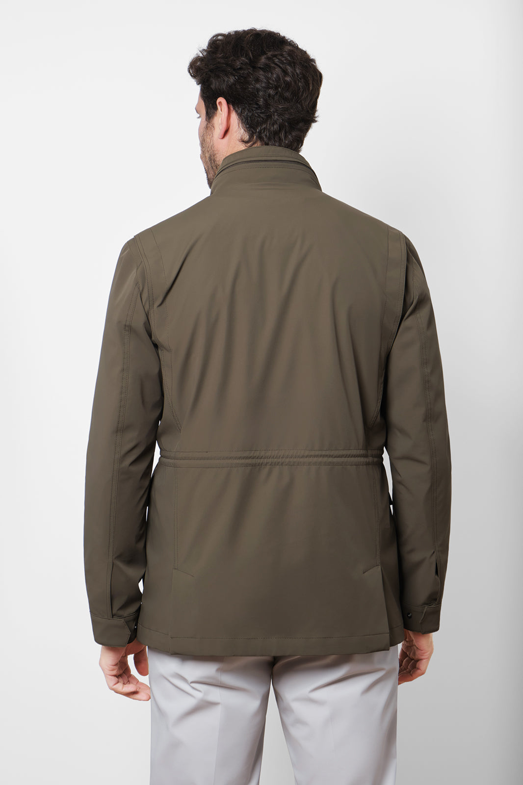 Parka saharienne non doublée - Kaki