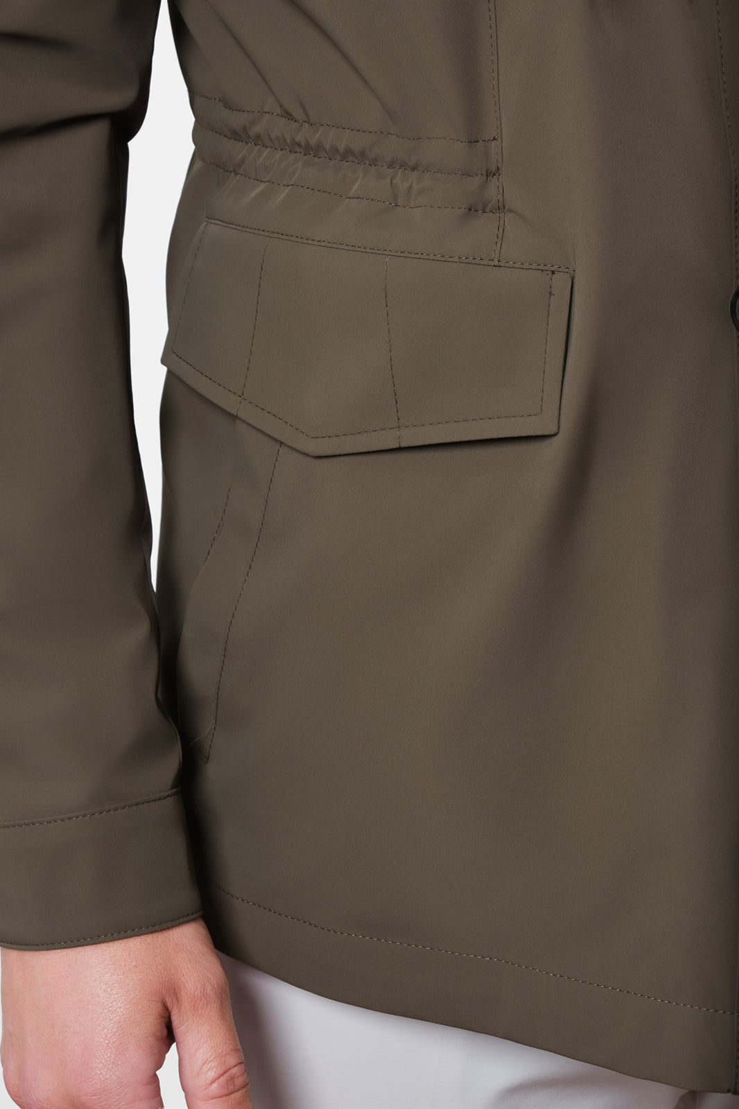 Parka saharienne non doublée - Kaki