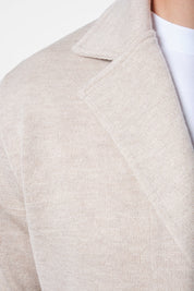 Knitted jacket - Beige