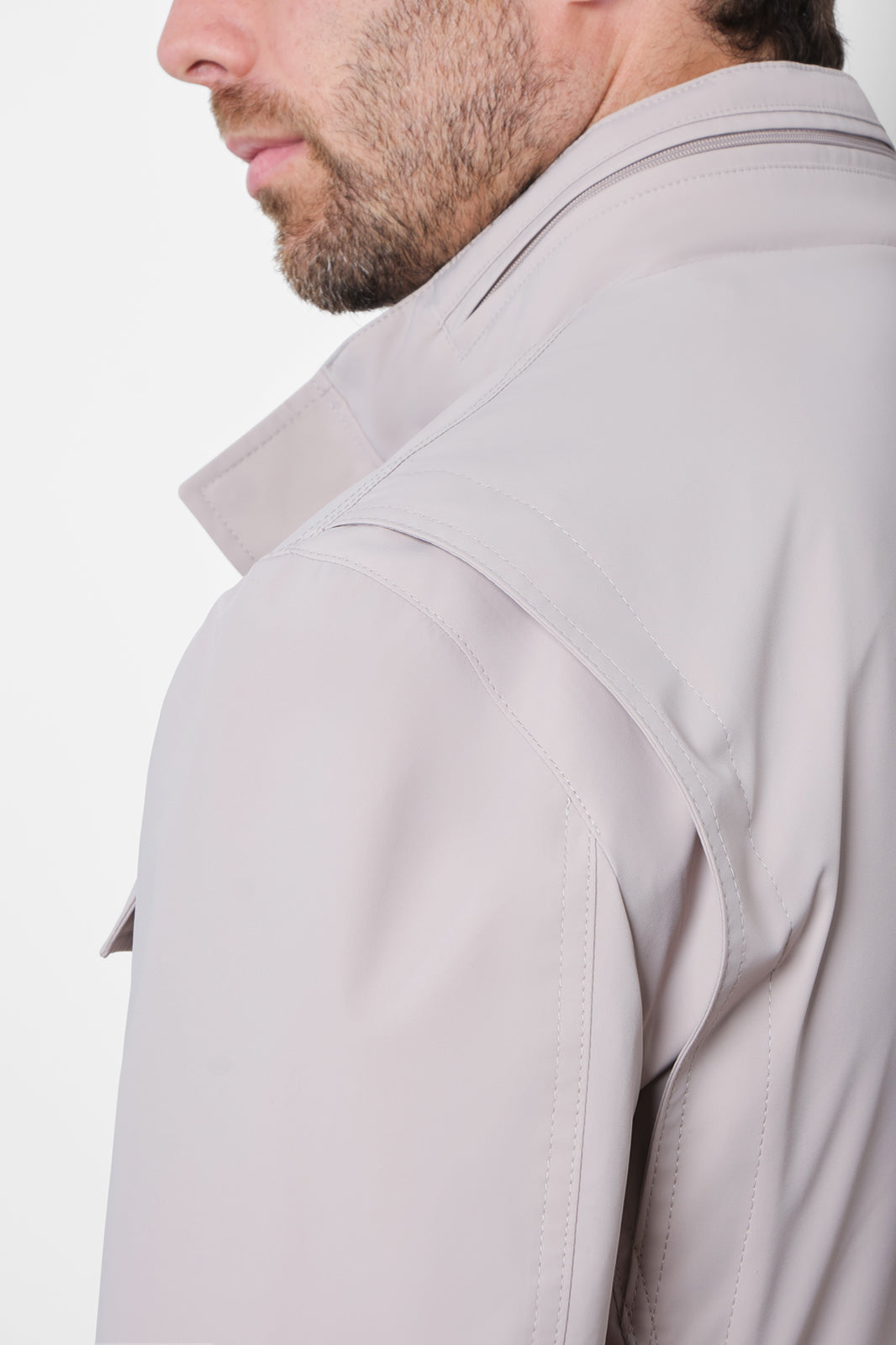 Parka saharienne non doublée - Stone