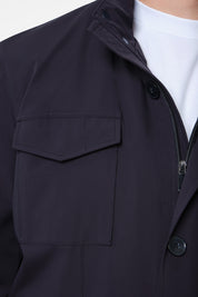 Unlined Saharan Parka - Navy